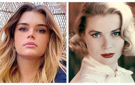 Incrível! Depois de ter emagrecido muitos quilos, Camille parece uma cópia da avó, a princesa Grace Kelly