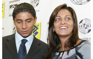 Mário Jardel e a ex-mulher, Karen