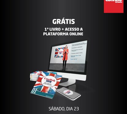 Todos os Sábados, curso de Inglês multiplataforma.