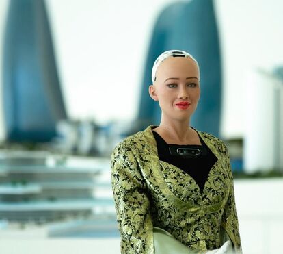 Sophia, a primeira androide humanóide quer ser mãe  