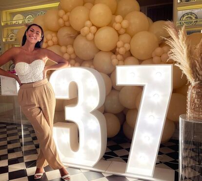 Sofia Ribeiro volta a comemorar o seu aniversário, desta vez só com os amigos