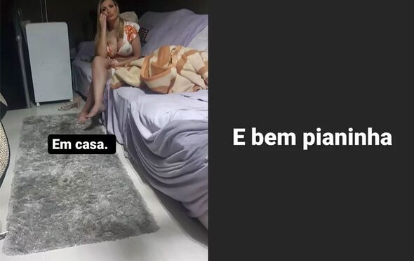 Andressa Urach após sair da boate