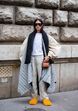 Street style fluffy