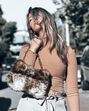 Street style fluffy