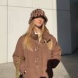 Street style fluffy