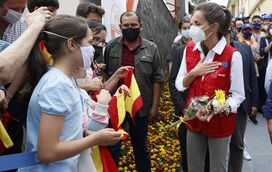 Letizia visita o Paraguai numa missão especial