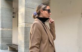 Truque de estilo: como parecer magra com um casaco oversize