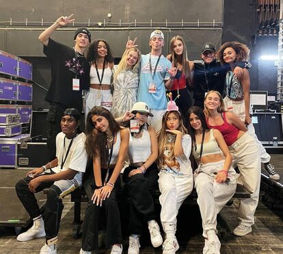 Os Now United atuam em Portugal em abril de 2022 