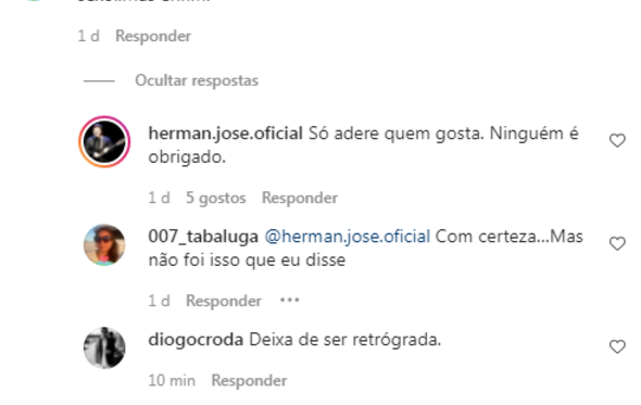 Herman José responde a ataque