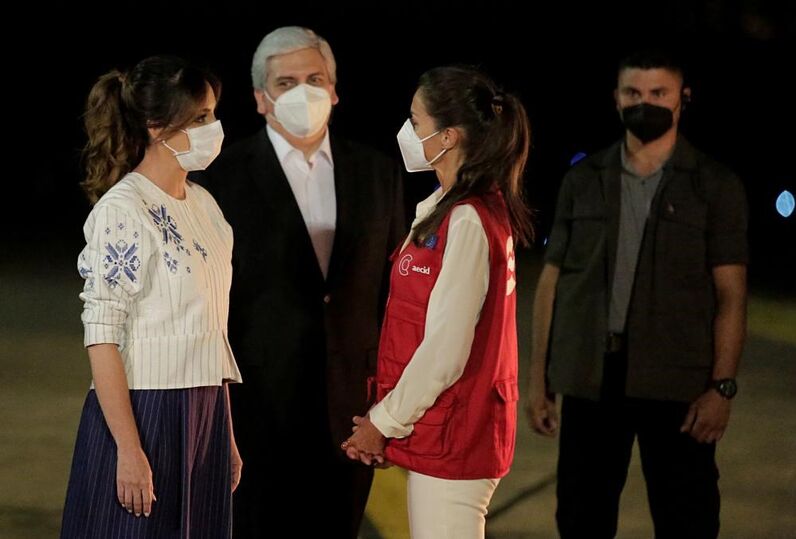 Letizia no Paraguai