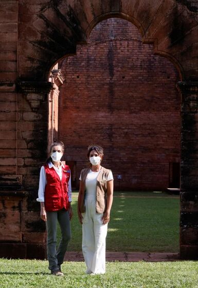 Letizia no Paraguai