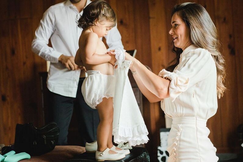 Cláudia Vieira, João Alves, Caetana, Maria