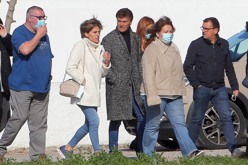 Tony Carreira, funeral de Cristina Rodrigues