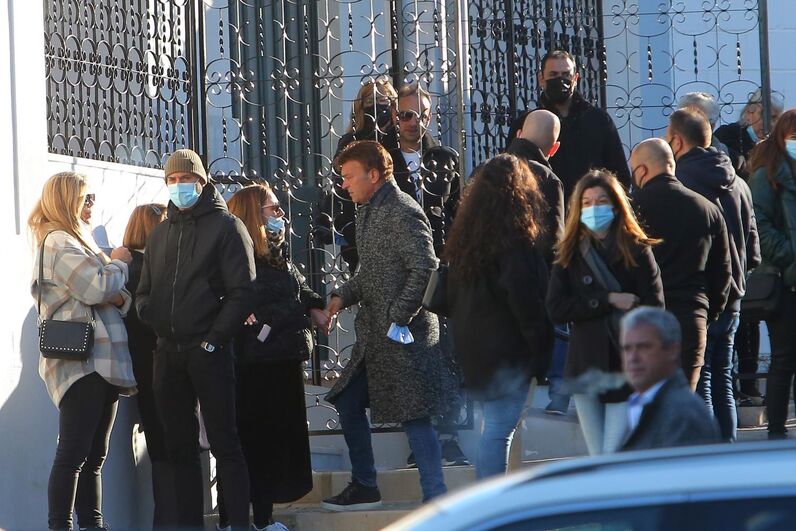 Tony Carreira, funeral de Cristina Rodrigues