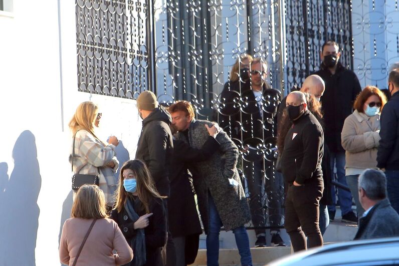 Tony Carreira, funeral de Cristina Rodrigues