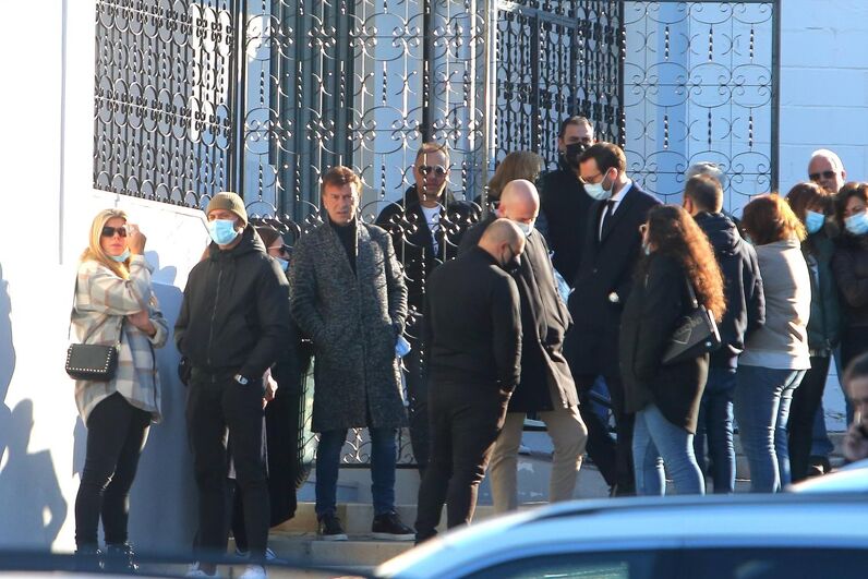 Tony Carreira, funeral de Cristina Rodrigues