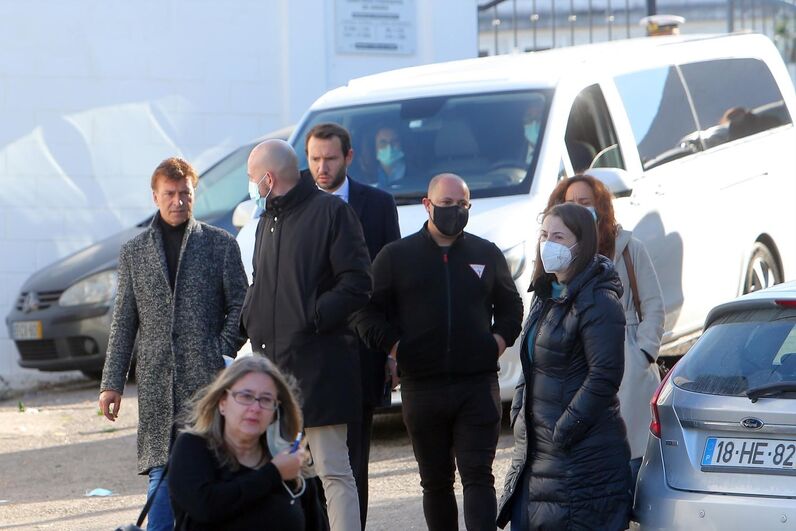 Tony Carreira, funeral de Cristina Rodrigues