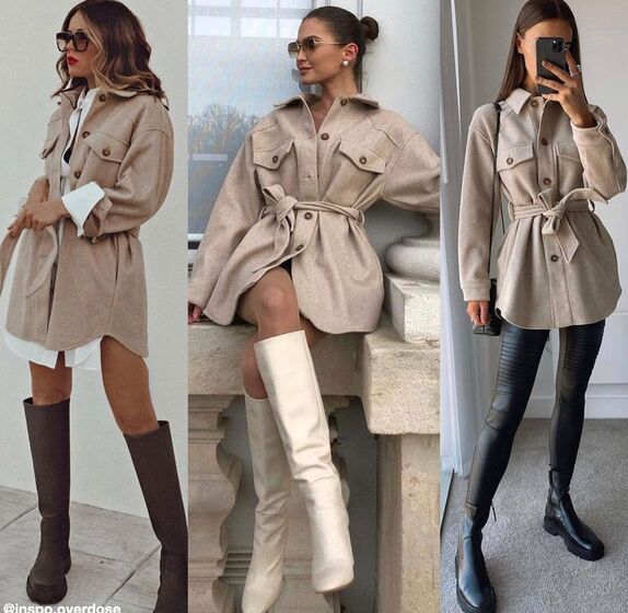 Street style casacos