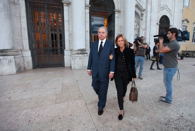 Maria João e Ricardo Salgado 
