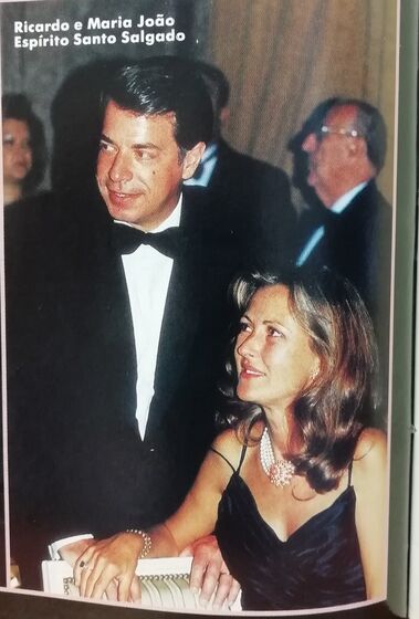 Maria João e Ricardo Salgado 