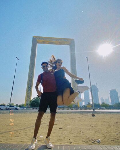 filipa nascimento, duarte gomes, lua de mel, dubai