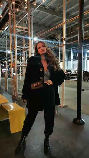 Cristina Ferreira com equipa da TVI em Nova Iorque