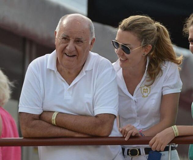 Amancio Ortega e Marta Ortega
