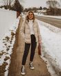 Street Style, blusões de penas