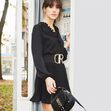 Street Style vestido preto