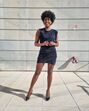 Street Style vestido preto