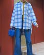 Street Style camisas quadrados