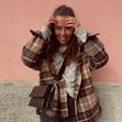 Street Style camisas quadrados