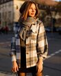 Street Style camisas quadrados