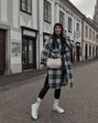 Street Style camisas quadrados