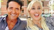 Carlos Marín com a ex-mulher