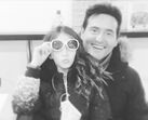 Carlos Marín com a ex-mulher