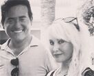 Carlos Marín com a ex-mulher
