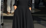 Street Style vestido preto