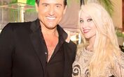 Carlos Marín com a ex-mulher