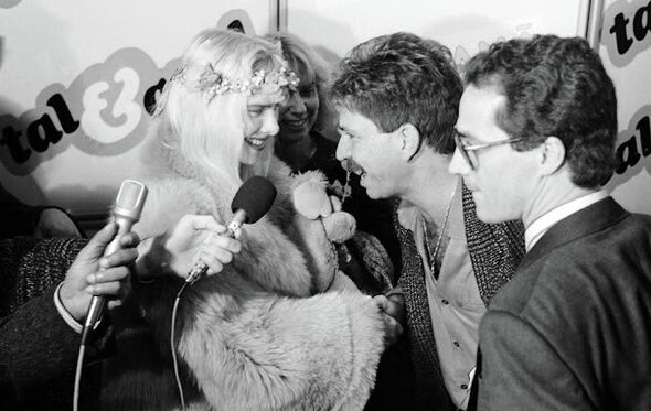 Cicciolina no Coliseu de Lisboa, em 1987