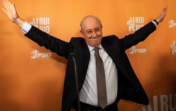 Rui Rio no dia em que venceu as diretas no PSD, novembro de 2021