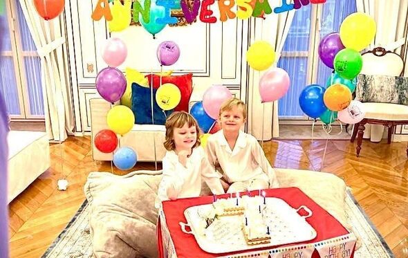 Os gémeos Gabriella e Jacques, do Mónaco