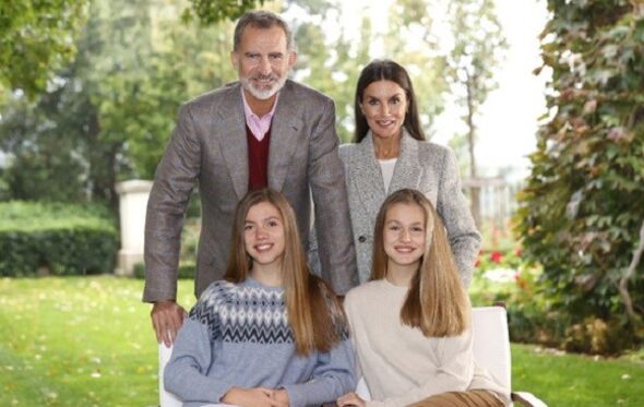 Felipe VI, Letizia e as filhas