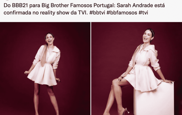 Sarah Andrade, Big Brother, Brasil