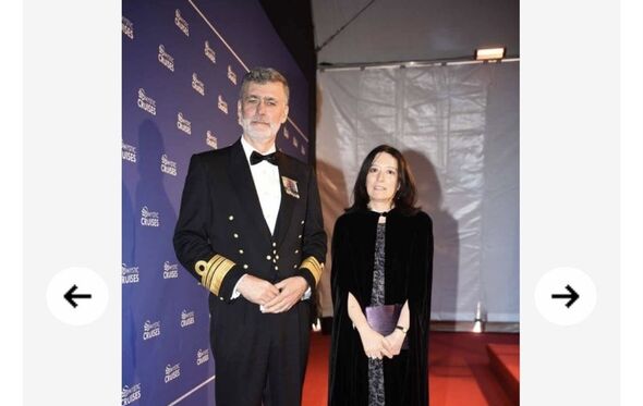 Henrique Gouveia e Melo com a atual companheira, Cristina Castanheta, na Caras 