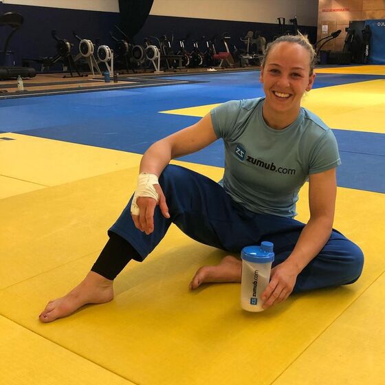 Margaux Pinot, campeã olímpica, judo, frança