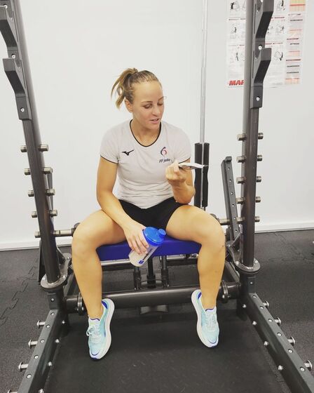 Margaux Pinot, campeã olímpica, judo, frança