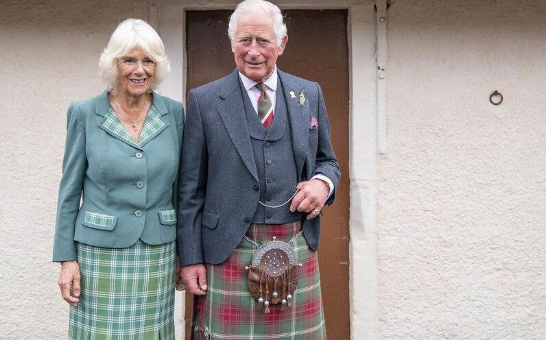 O príncipe Carlos e Camilla