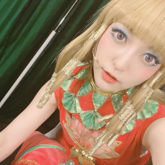 A atriz japonesa Sayaka Kanda