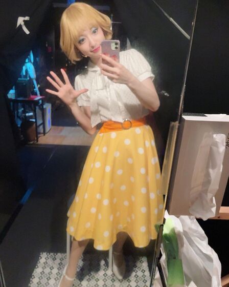 A atriz japonesa Sayaka Kanda